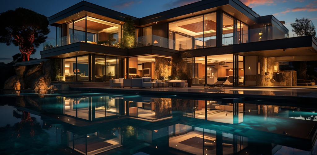 Luxurious real estate property